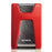 ADATA DashDriv Durable Rugged HD650 1TB Anti-Shock Portable External Hard Drive - Red Colour -- 3 Year ADATA Warranty