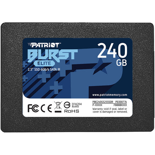 Patriot Burst Elite SATA-3 240GB SSD 2.5"