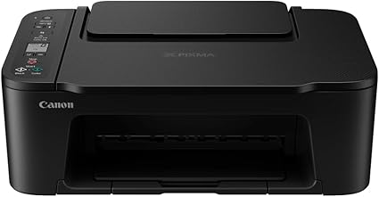 Canon PIXMA TS3720 Wireless All-in-one Inkjet Home Office Printer, Print, Copy, Scan, Wi-Fi, USB, Network, Mobile Friendly, Black Colour -- 1 Year Canon Warranty