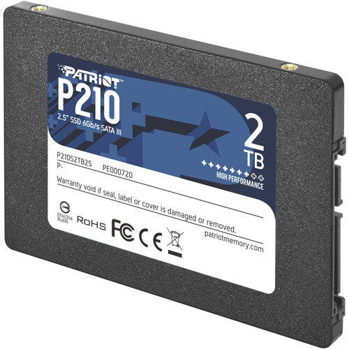 Patriot P210 2TB SATA-3 SSD -- 3 Year Patriot Warranty