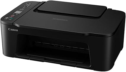 Canon PIXMA TS3720 Wireless All-in-one Inkjet Home Office Printer, Print, Copy, Scan, Wi-Fi, USB, Network, Mobile Friendly, Black Colour -- 1 Year Canon Warranty