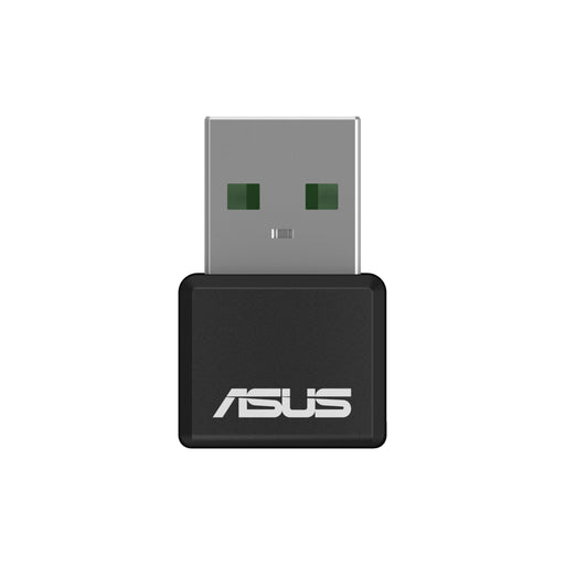 ASUS USB-AX55 Nano AX1800 Dual Band WiFi 6 USB Adapter, WiFi 6, 802.11ax, WPA3 Network Security, 5GHz Frequency Band, Compact Size -- 1 Year ASUS Waranty