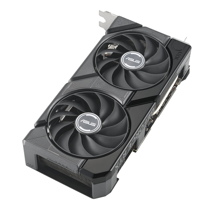 ASUS Dual GeForce RTX 4060 EVO OC Edition 8 GB GDDR6, PCIe 4.0, 8 GB GDDR6, DLSS 3, HDMI 2.1a, DisplayPort 1.4a, Axial-tech Fan Design, 0dB Technology, Dual BIOS, Auto-Extreme Technology -- 3 Year ASUS Warranty