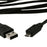 6' USB 2.0 A Male to Micro USB B & Mini USB B Male Cable