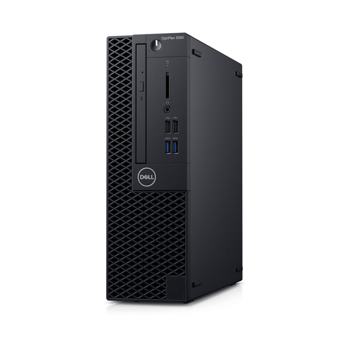 Dell Optiplex 3060 SFF Desktop, Intel Core-i7 8th Gen, 16GB DDR4 RAM, 256 GB SSD (OS Drive), 500 GB HDD (Data Storage), DVD-ROM, Intel UHD Graphics 630, Windows 10 Home (Windows 11 Ready) -- 1 Year TTE.CA Hardware Warranty