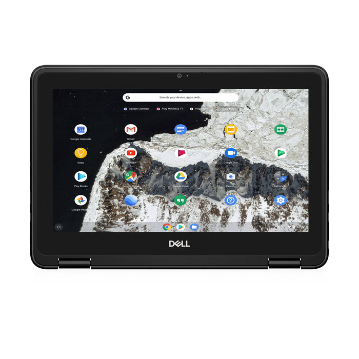 Dell 3100 Chromebook, Intel Celeron N4020, 8GB RAM, 32GB EMMC Storage, 11.6" Wide TOUCH Screen with 360 Hinge, Intel UHD Graphics 600, CHROME OS -- 1 Year TTE.CA Hardware Warranty -- 30 Day Battery