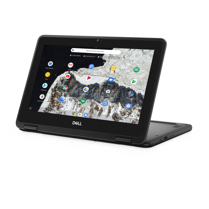 Dell 3100 Chromebook, Intel Celeron N4020, 8GB RAM, 32GB EMMC Storage, 11.6" Wide TOUCH Screen with 360 Hinge, Intel UHD Graphics 600, CHROME OS -- 1 Year TTE.CA Hardware Warranty -- 30 Day Battery