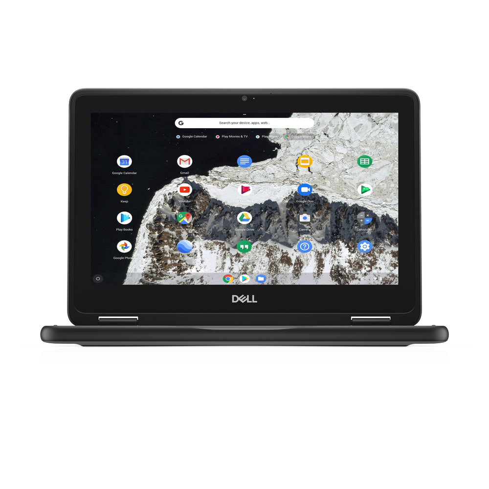 Dell 3100 Chromebook, Intel Celeron N4020, 8GB RAM, 32GB EMMC Storage, 11.6" Wide TOUCH Screen with 360 Hinge, Intel UHD Graphics 600, CHROME OS -- 1 Year TTE.CA Hardware Warranty -- 30 Day Battery