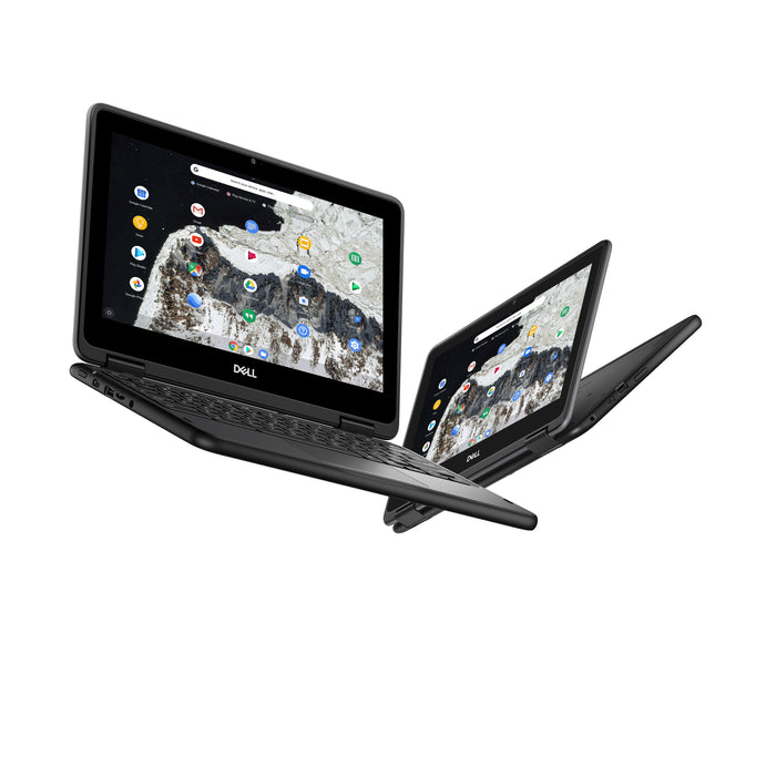 Dell 3100 Chromebook, Intel Celeron N4020, 8GB RAM, 32GB EMMC Storage, 11.6" Wide TOUCH Screen with 360 Hinge, Intel UHD Graphics 600, CHROME OS -- 1 Year TTE.CA Hardware Warranty -- 30 Day Battery