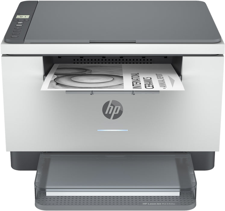 HP Laserjet MFP M234dw Print, Scan, Copy Bluetooth, Wi-Fi Dual Band, USB, Ethernet, Auto-Duplex,  HP Auto On/Off Technology, Energy Star Certified, Cloud Print Enabled, 30ppm Max -- 1 Year HP Warranty