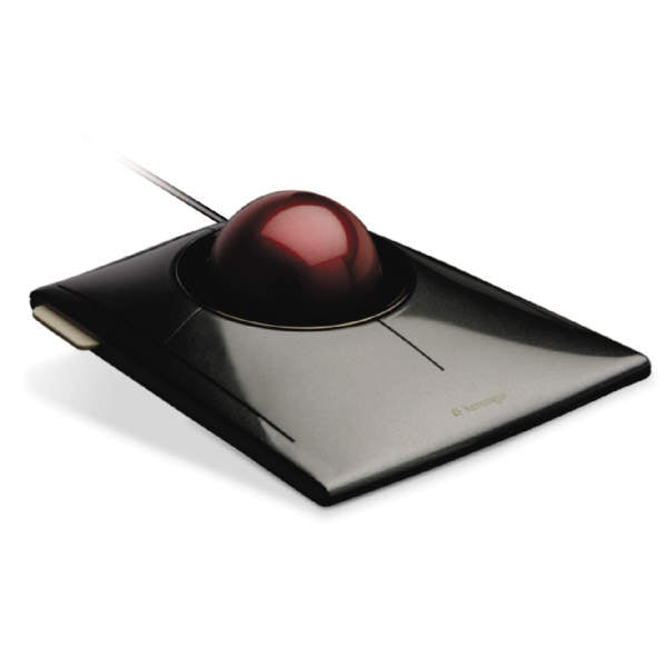 Kensington Slimblade TrackBall Laser Mouse, USB, Scroll Ball