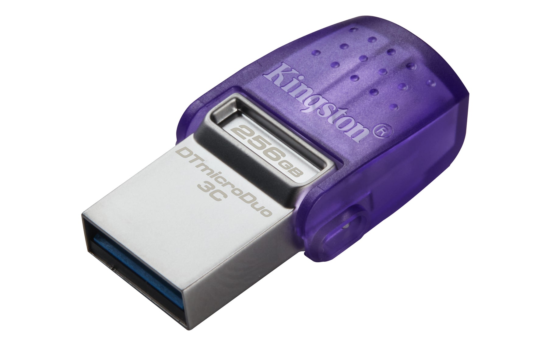 Kingston 256GB DataTraveler microDuo 3C Dual USB Type-C and USB Type-A connectors, 200mb/s -- 5 Year Kingston Warranty