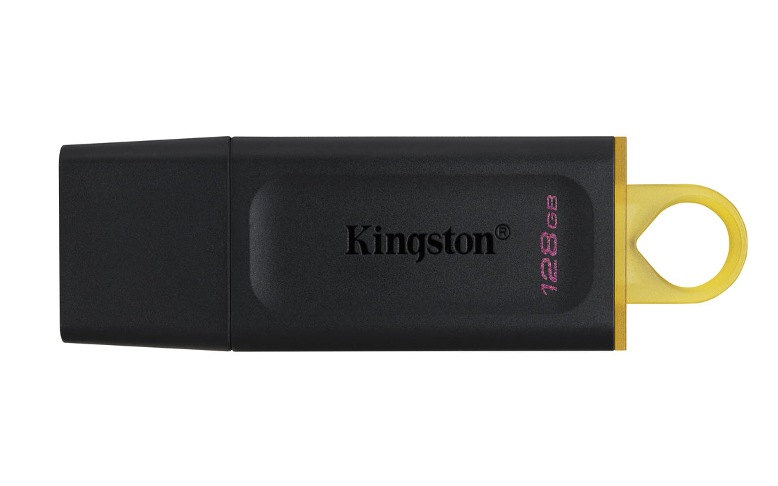 Kingston 128GB USB3.2 Gen 1 DataTraveler Exodia (Black + Yellow) -- 5 Year Kingston Warranty