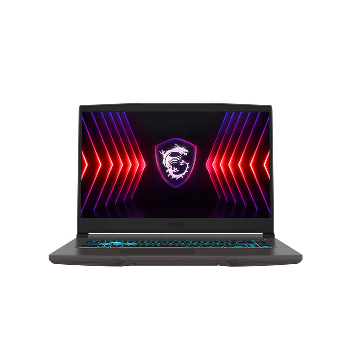 MSI Thin 15 Gaming Laptop, Intel Core i7-12th Gen, 16 GB RAM, 512 GB NVMe SSD, Nvidia Geforce RTX 3050 4 GB GDDR6 Graphics, 15.6" 144Hz IPS 1980x1080, Blue Backlit Gaming Keyboard (84 Key), WebCam, Windows 11 Home -- 1 Year MSI Warranty