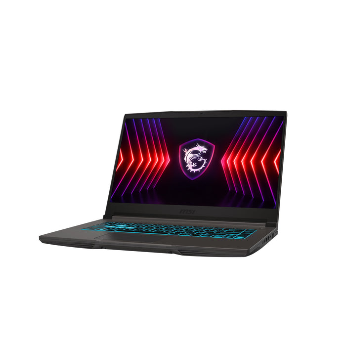 MSI Thin 15 Gaming Laptop, Intel Core i7-12th Gen, 16 GB RAM, 512 GB NVMe SSD, Nvidia Geforce RTX 3050 4 GB GDDR6 Graphics, 15.6" 144Hz IPS 1980x1080, Blue Backlit Gaming Keyboard (84 Key), WebCam, Windows 11 Home -- 1 Year MSI Warranty