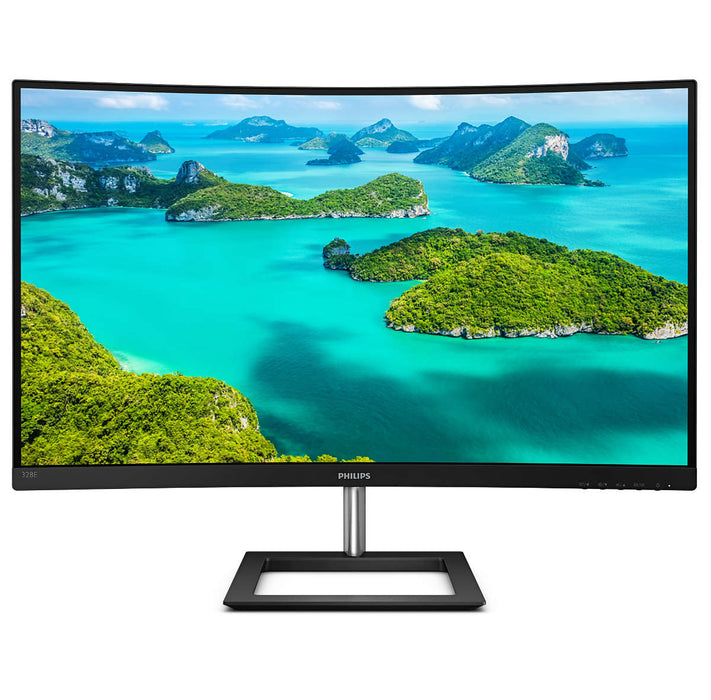 Philips 328E1CA E Line Curved 4K LCD monitor with Ultra Wide-Color