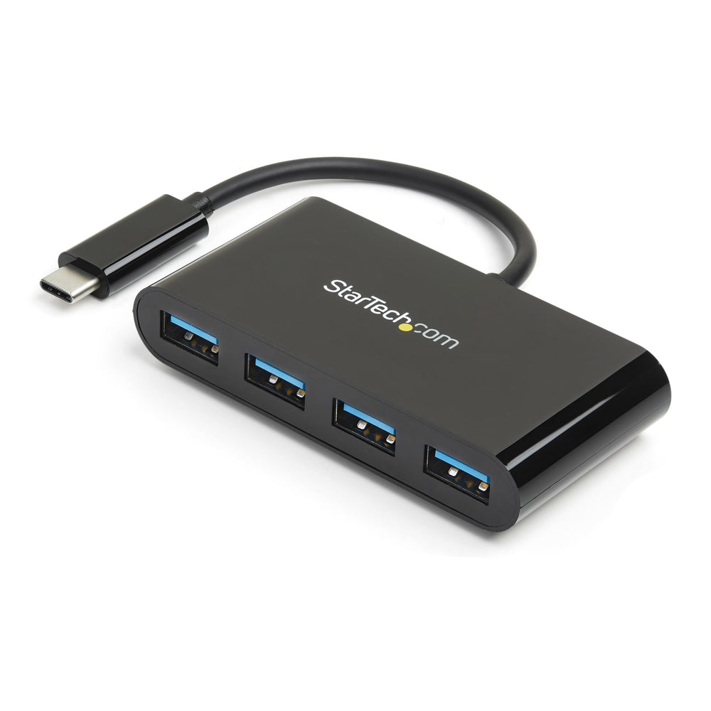 StarTech USB Type C to 4x USB3.0 Type A Hub -- 2 Year StarTech Warranty