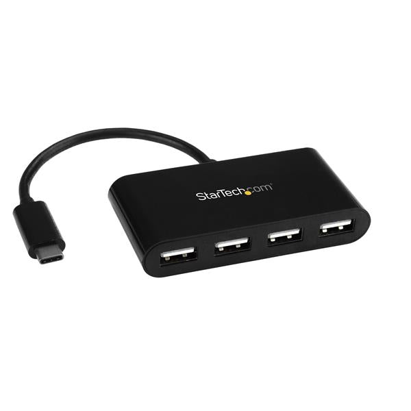 StarTech USB Type C to 4x USB2.0 Hub, Mac or Windows -- 2 Year StarTech Warranty