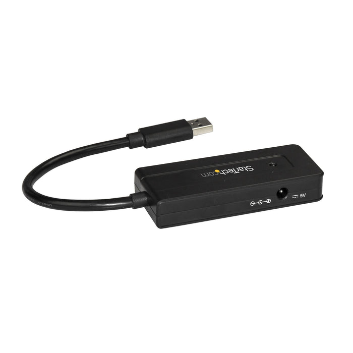 Mini 4 Port USB 3.0 Hub with Charging Port -- 2 Year StarTech Warranty