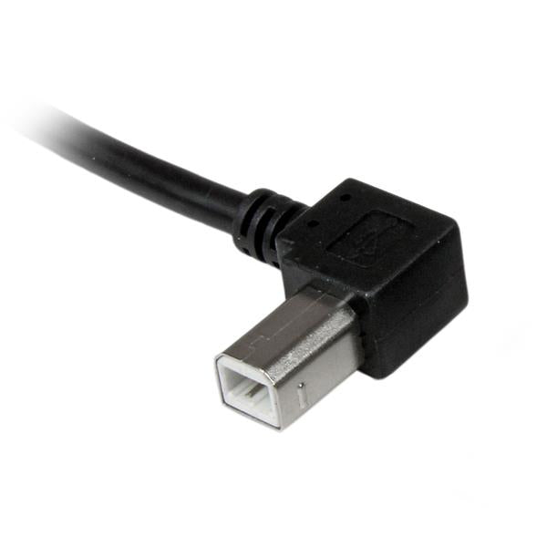 StarTech USB 2.0 A to Left Angle B Cable - M/M