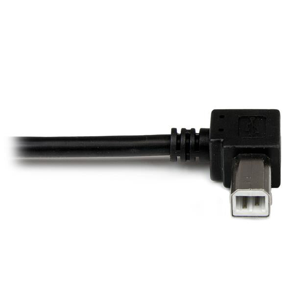 StarTech USB 2.0 A to Left Angle B Cable - M/M