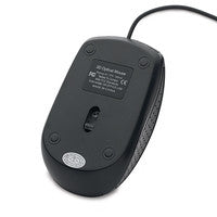 Verbatim Wired USB Notebook Optical Mouse - Black